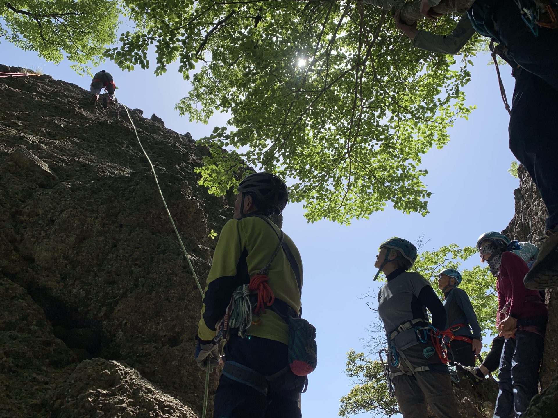 〈岩場講習〉鹿沼の岩山 - 画像 (5)