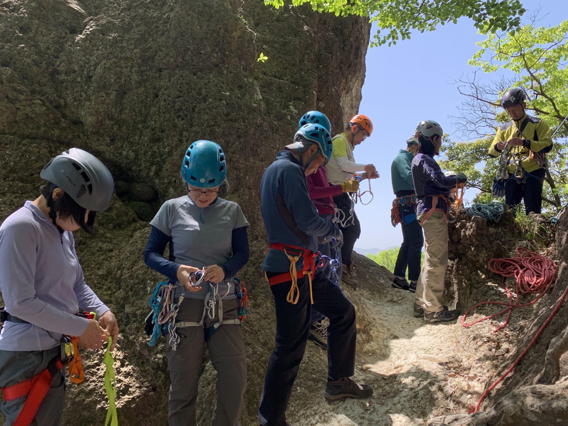 〈岩場講習〉鹿沼の岩山 - 画像 (3)