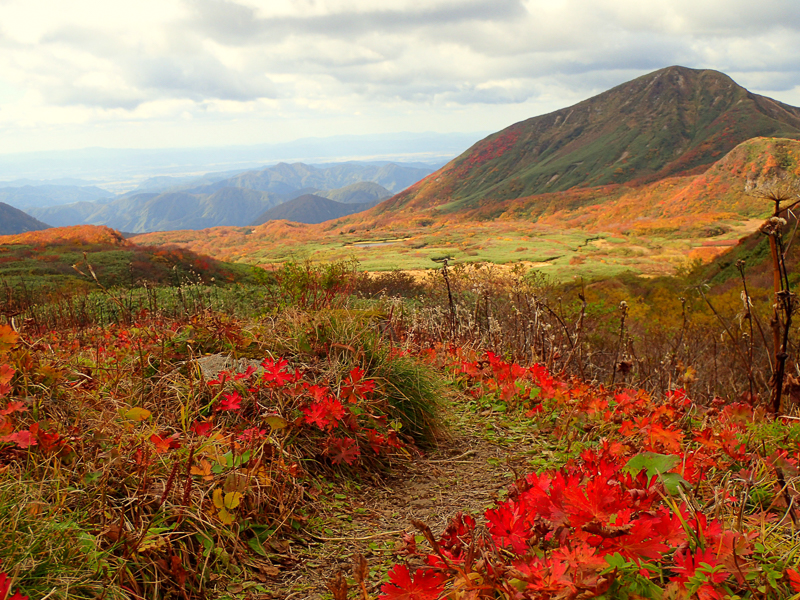 五葉山と姫神山