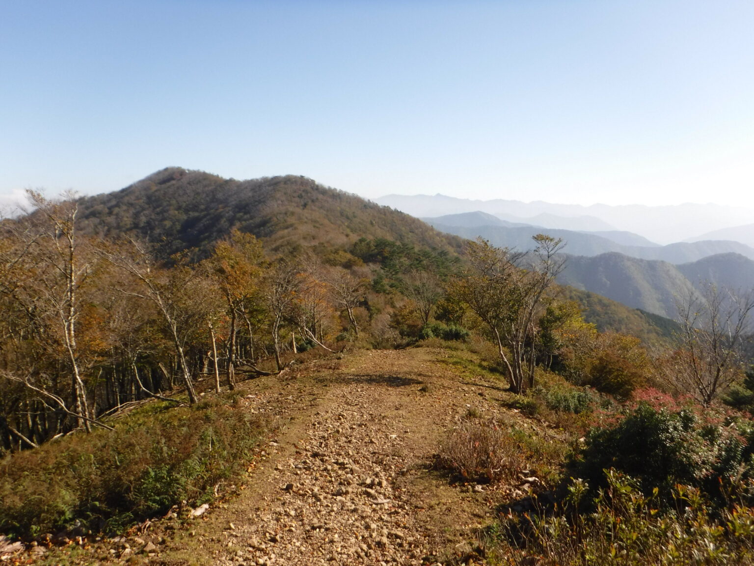 竜門岳・伯母子岳・釈迦岳と護摩壇山〜龍神岳縦走 - 画像 (2)