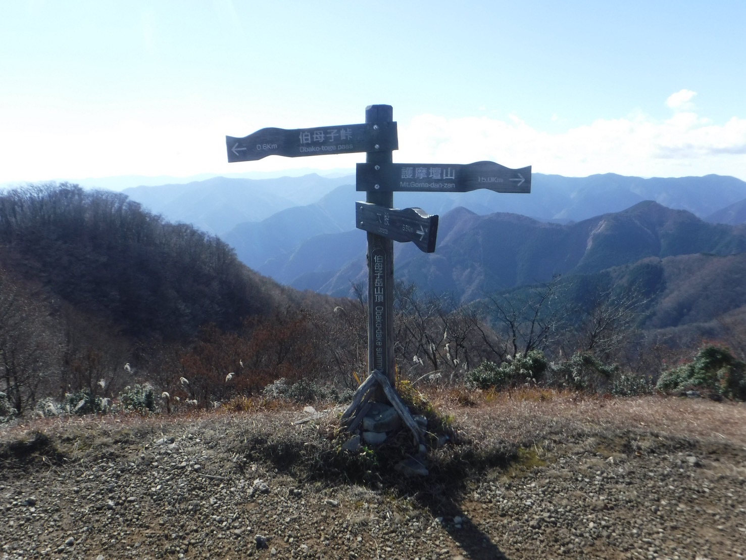竜門岳・伯母子岳・釈迦岳と護摩壇山〜龍神岳縦走 - 画像 (4)